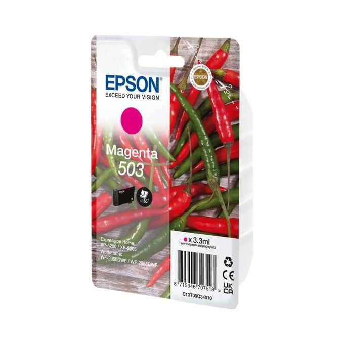 Epson 503 Cartuccia D'Inchiostro Originale Resa Standard Magenta