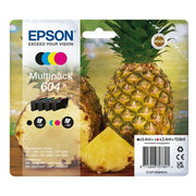 Epson C13T10G64010 604 Serie Ananas Multipack 4 Cartucce Inchiostro Resa Standard colore Nero Ciano Magenta Giallo
