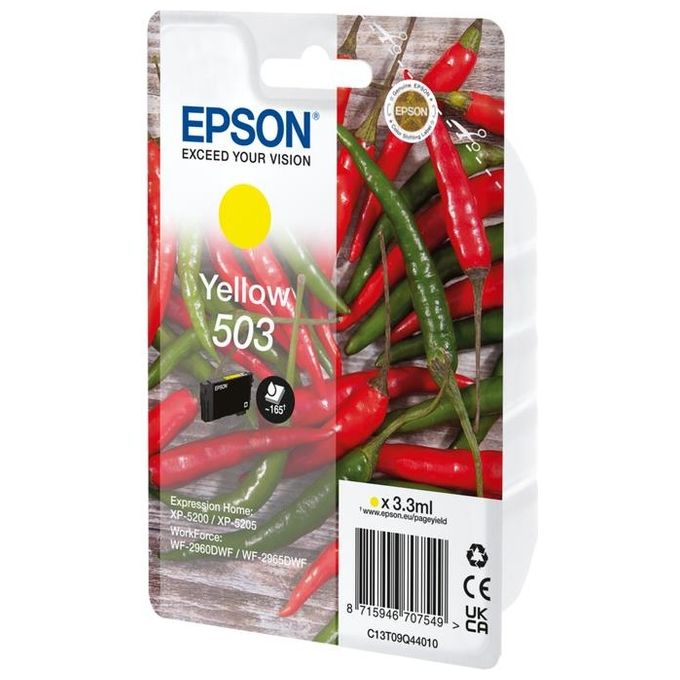 Epson 503 Cartuccia D'Inchiostro Originale Resa Standard Giallo