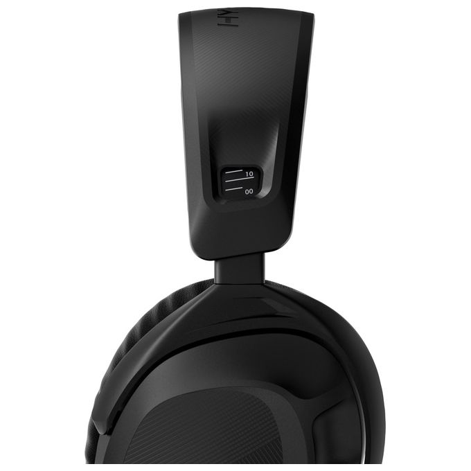 HyperX 676A2AA Cloud Stinger 2 Cuffie da Gaming Wireless 2.4 GHz Driver 50mm DTS Spatial Audio Autonomia 20 ore colore Nero