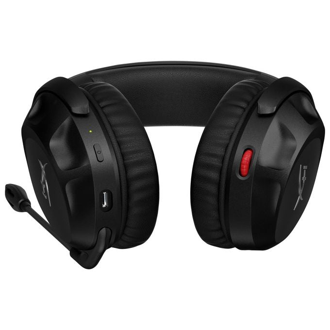 HyperX 676A2AA Cloud Stinger 2 Cuffie da Gaming Wireless 2.4 GHz Driver 50mm DTS Spatial Audio Autonomia 20 ore colore Nero