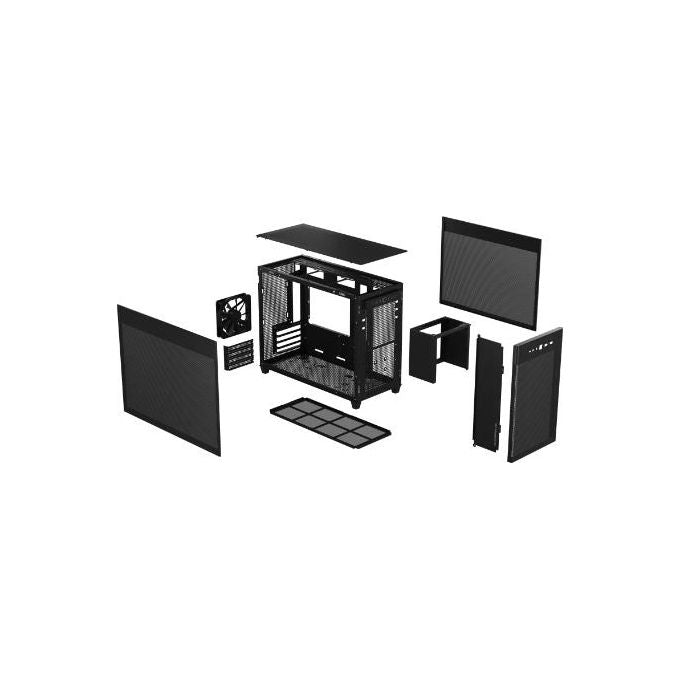 Asus 90DC00G0-B39000 Prime AP201 Case MicroATX Mini Tower 33L Mesh tool-free radiatore 360mm GPU 338mm PSU ATX colore Nero