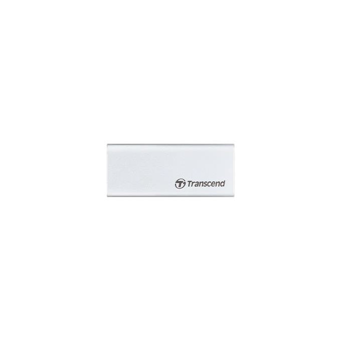 Transcend TS120GESD240C ESD240C SSD Esterno Portatile 120 GB USB 3.1 Gen 2 Type C colore Argento