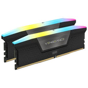 Corsair CMH32GX5M2E6000C36 Vengeance RGB Memoria RAM DDR5 32 GB 2x16 GB 6000 MHz CL36 XMP 3.0 Dual Channel colore Nero