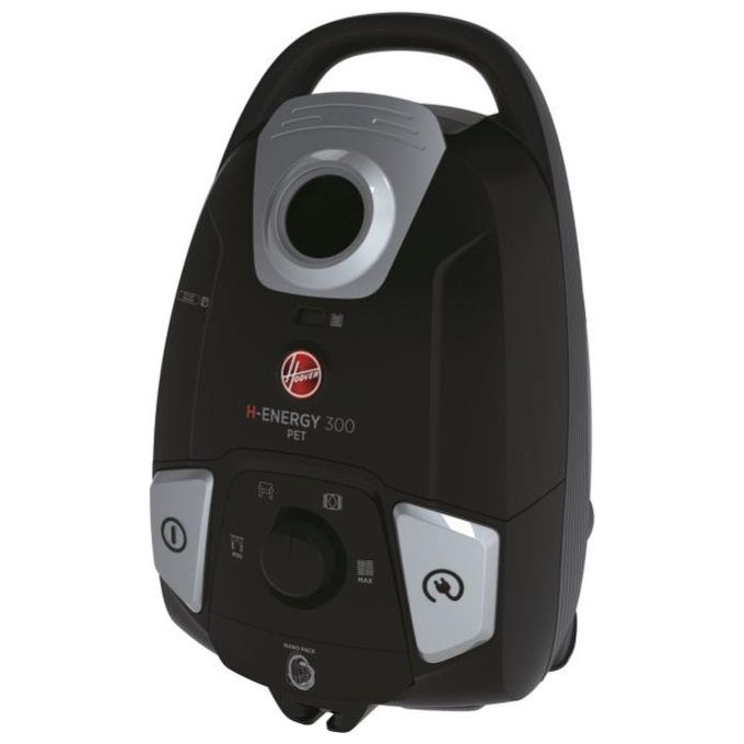 Hoover HE320PET 011 H-ENERGY 300 Aspirapolvere a Traino con Sacco 3.5 L 850 W 72 dB colore Nero