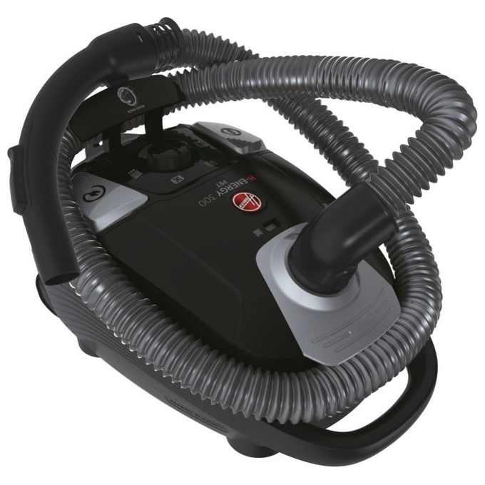 Hoover HE320PET 011 H-ENERGY 300 Aspirapolvere a Traino con Sacco 3.5 L 850 W 72 dB colore Nero