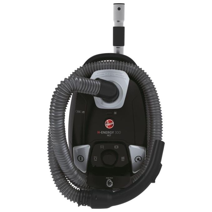 Hoover HE320PET 011 H-ENERGY 300 Aspirapolvere a Traino con Sacco 3.5 L 850 W 72 dB colore Nero