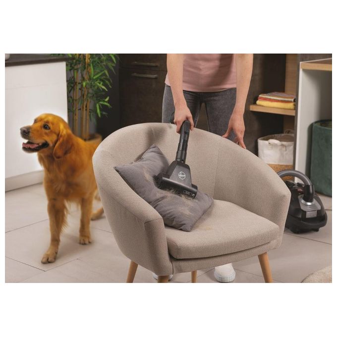 Hoover HE320PET 011 H-ENERGY 300 Aspirapolvere a Traino con Sacco 3.5 L 850 W 72 dB colore Nero