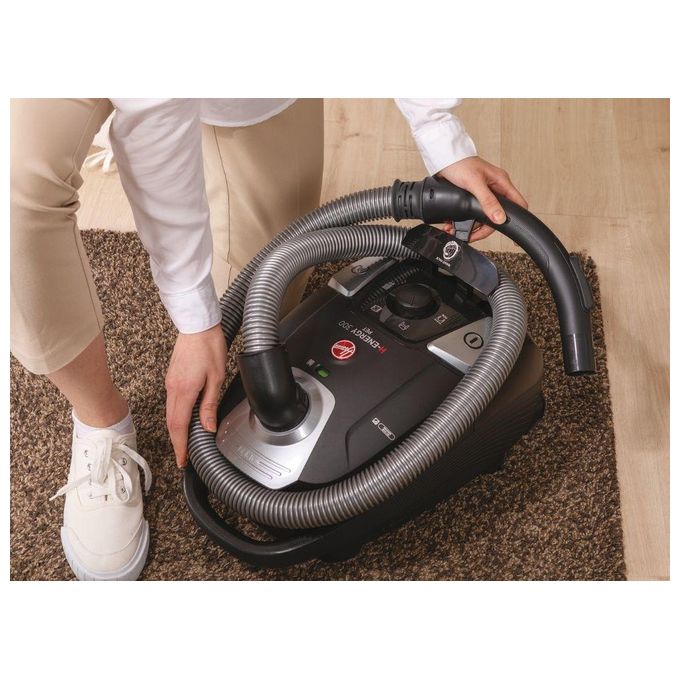 Hoover HE320PET 011 H-ENERGY 300 Aspirapolvere a Traino con Sacco 3.5 L 850 W 72 dB colore Nero
