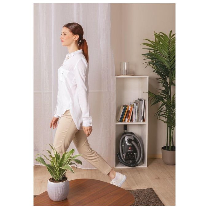 Hoover HE320PET 011 H-ENERGY 300 Aspirapolvere a Traino con Sacco 3.5 L 850 W 72 dB colore Nero