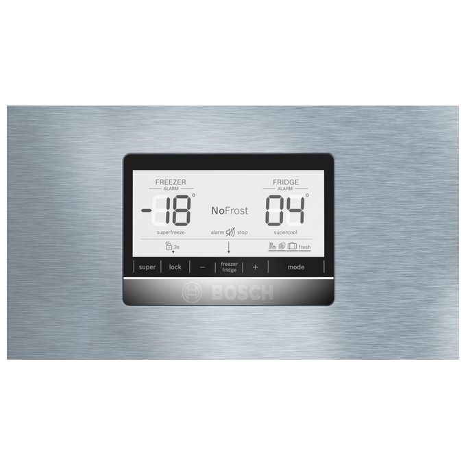 Bosch KGN86AIDR Serie 6 Frigorifero Combinato 631 L 186 cm Classe D 39 dB No Frost (186x86x81 cm) colore Acciaio Inox Antimpronta