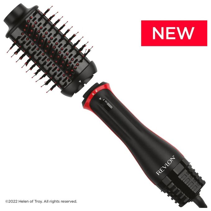 Revlon RVDR5298E One-Step Volumiser Plus Spazzola Volumizzante 820W Ceramica e Titanio Ionica 4 Impostazioni colore Nero