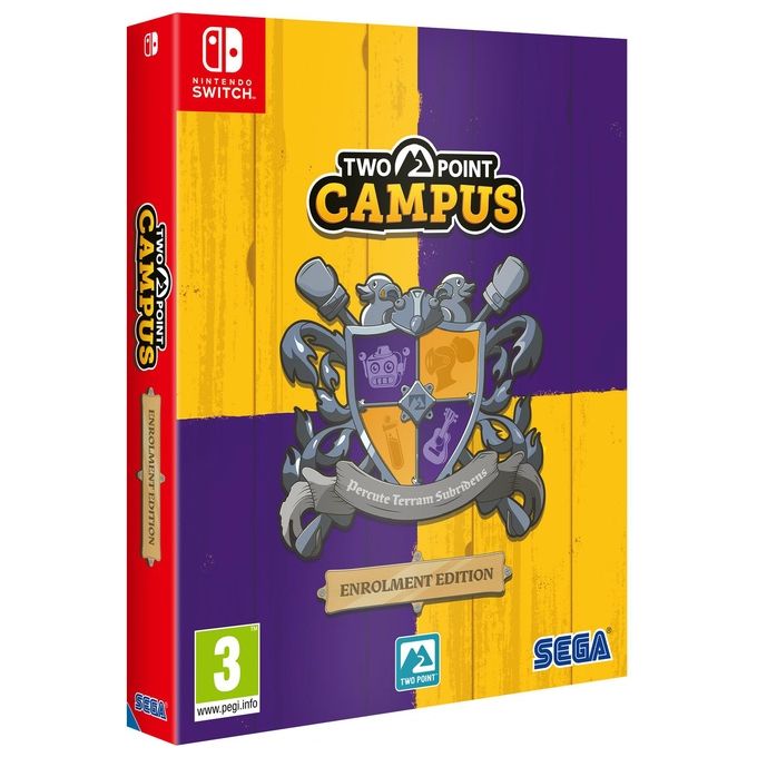 Sega Two Point Campus Enrolment Edition Videogioco Nintendo Switch Simulazione Gestionale
