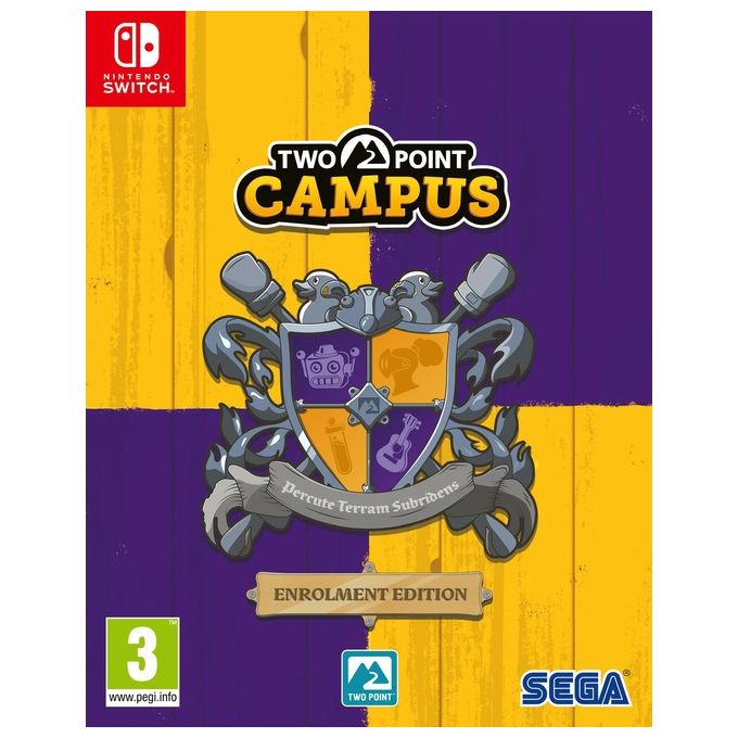 Sega Two Point Campus Enrolment Edition Videogioco Nintendo Switch Simulazione Gestionale