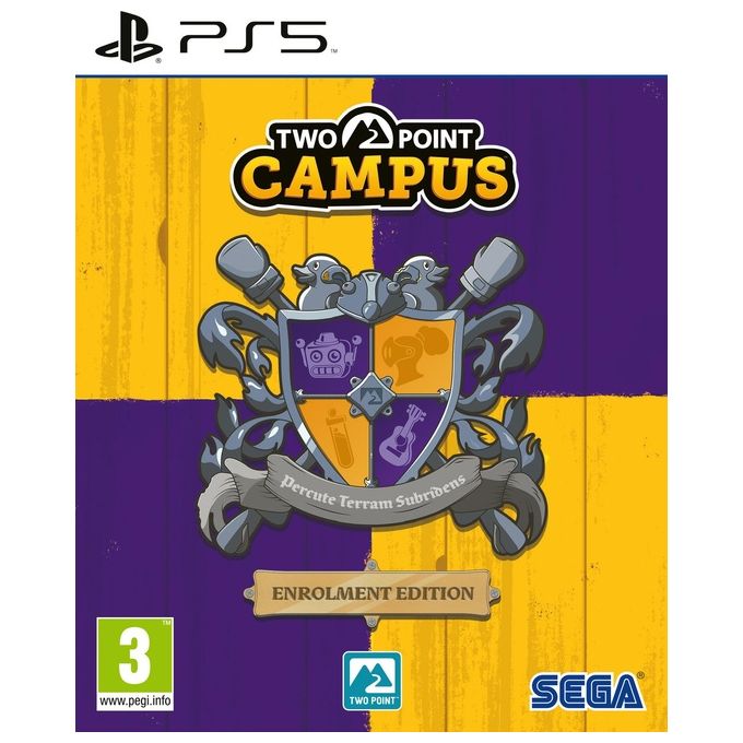 Deep Silver 1090563 Two Point Campus - Enrolment Edition Videogioco Simulazione Piattaforma PlayStation 5 Lingua Italiano colore Nero