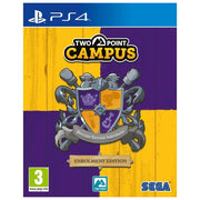 Sega Two Point Campus Enrolment Edition – Videogioco Simulazione Gestionale, PS4, PEGI 3, DLC Bonus + Mappa Campus + University Prospectus