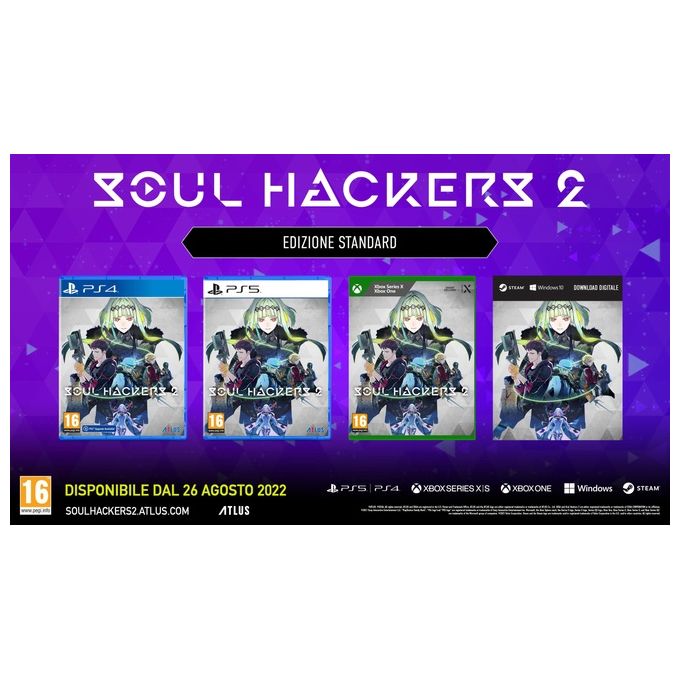 Atlus Soul Hackers 2 Videogioco PlayStation 5 RPG Standard Edition PEGI 16