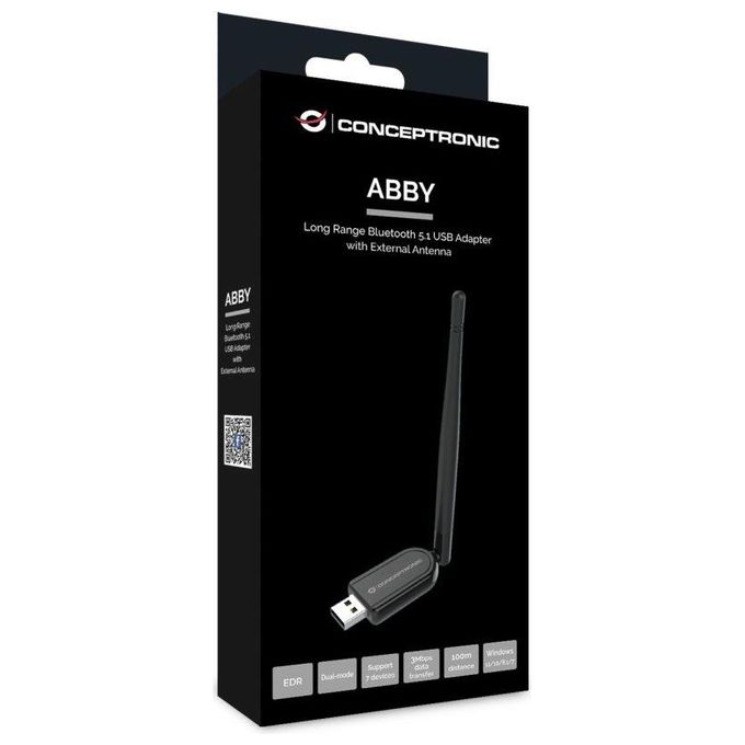 Conceptronic ABBY07B Scheda di Rete e Adattatore Bluetooth 3 Mbit-s
