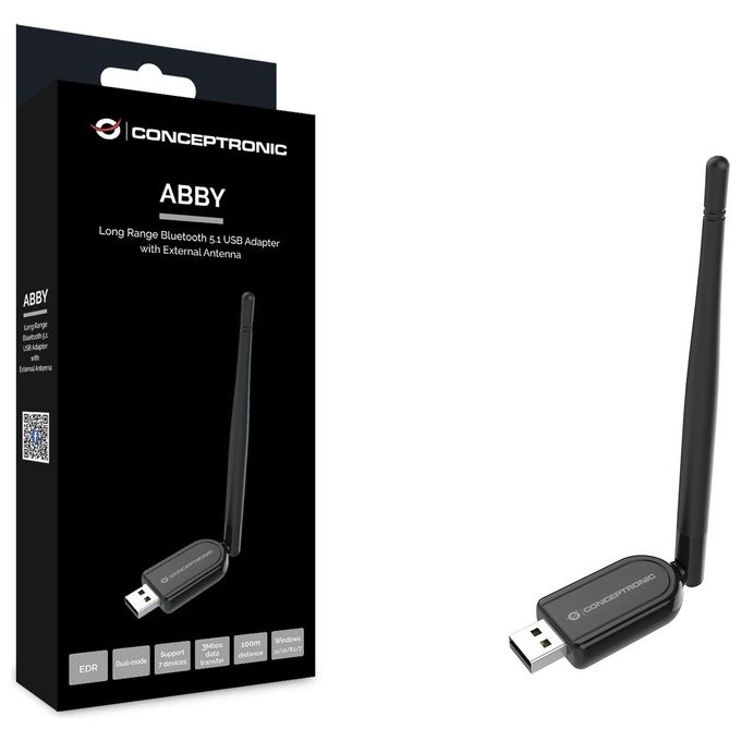 Conceptronic ABBY07B Scheda di Rete e Adattatore Bluetooth 3 Mbit-s
