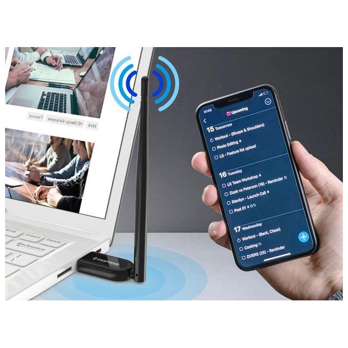 Conceptronic ABBY07B Scheda di Rete e Adattatore Bluetooth 3 Mbit-s