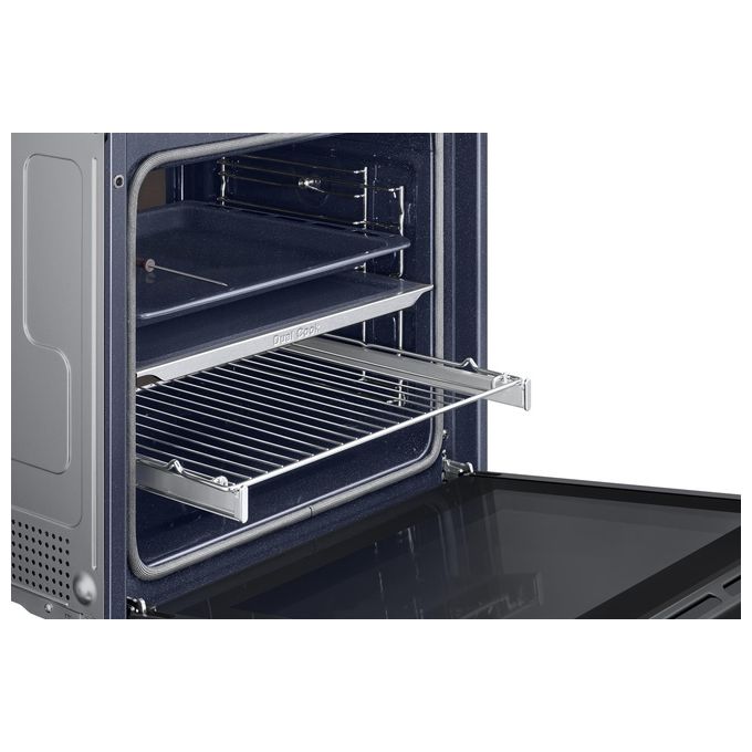 Samsung NV7B4240UBB Serie 4 Forno da incasso Elettrico Multifunzione 76 L Classe A+ Dual Cook Vapore Wi-Fi (60x60x57 cm) colore Nero