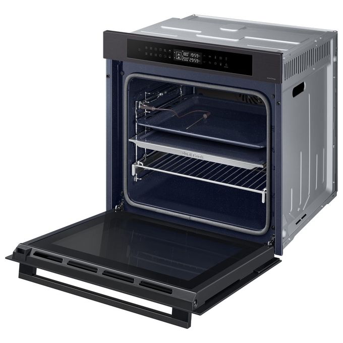 Samsung NV7B4240UBB Serie 4 Forno da incasso Elettrico Multifunzione 76 L Classe A+ Dual Cook Vapore Wi-Fi (60x60x57 cm) colore Nero