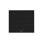 Silverline IH5447B01 Piano cottura a induzione 80 cm 4 zone touch slider con booster e spegnimento automatico colore Nero