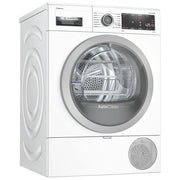 Bosch WTX87MW9IT Serie 8 Asciugatrice Pompa di Calore 9 Kg Classe A+++ AutoDry AutoClean SensitiveDrying (84x60x61 cm) colore Bianco