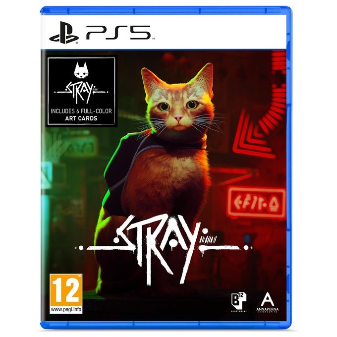 Skybound Games SWP50185 Stray Gioco per PlayStation 5 Versione ITA Standard PEGI 12 colore Nero