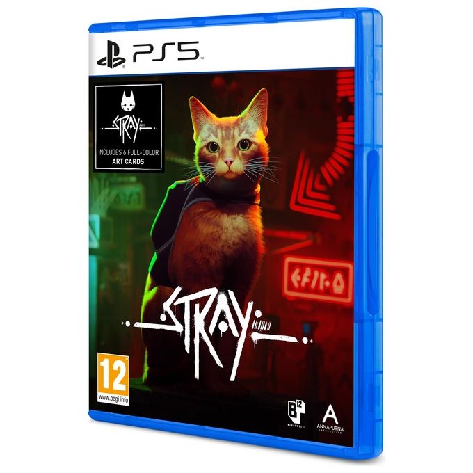 Skybound Games SWP50185 Stray Gioco per PlayStation 5 Versione ITA Standard PEGI 12 colore Nero