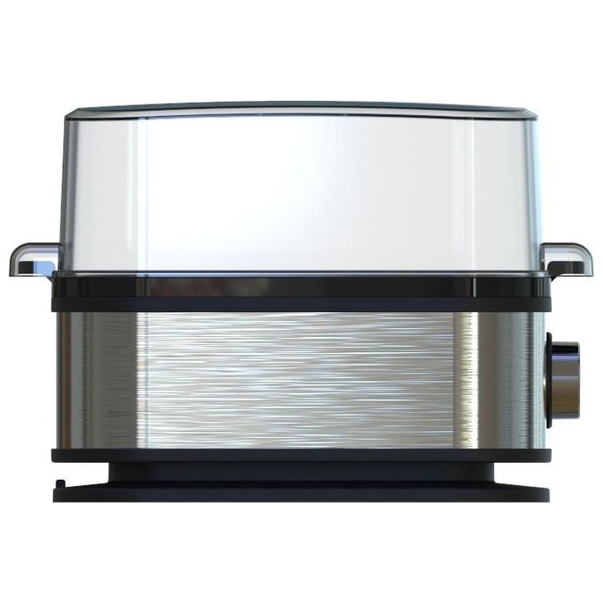 Princess 01.262046.01.001 Cuociuova 6 Uova 400 W Acciaio Inox Senza BPA con Misurino colore Nero Argento