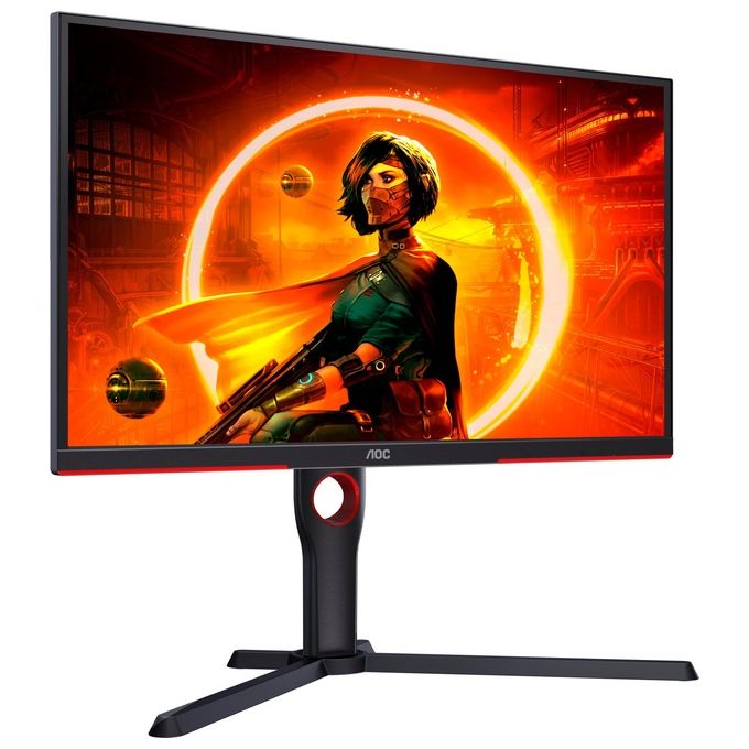AOC G3 25G3ZMBK Monitor Gaming 24.5'' Full HD 240Hz VA FreeSync Premium 0,5ms