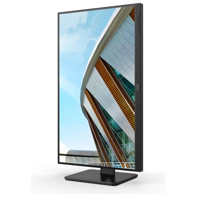 AOC 24P2QM P2 Monitor PC 23.8'' Full HD 1920x1080 VA LED 75Hz 4ms Hub USB 3.2 Adaptive Sync colore Nero