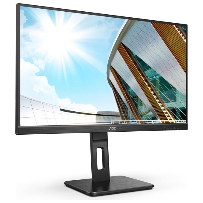AOC 24P2QM P2 Monitor PC 23.8'' Full HD 1920x1080 VA LED 75Hz 4ms Hub USB 3.2 Adaptive Sync colore Nero