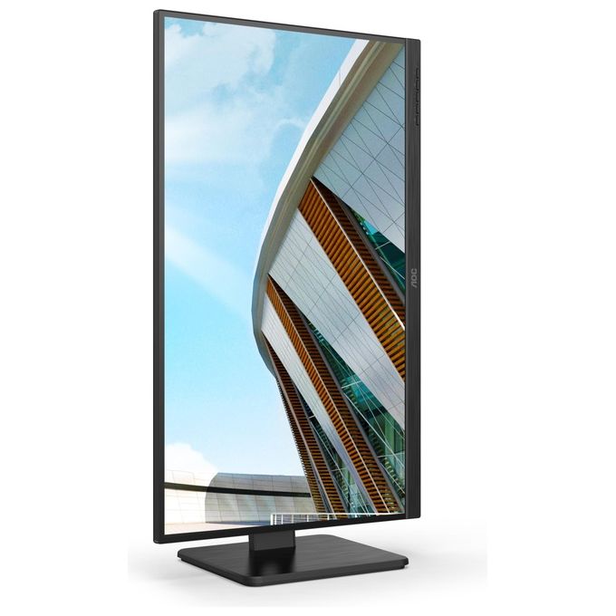 AOC 24P2QM P2 Monitor PC 23.8'' Full HD 1920x1080 VA LED 75Hz 4ms Hub USB 3.2 Adaptive Sync colore Nero