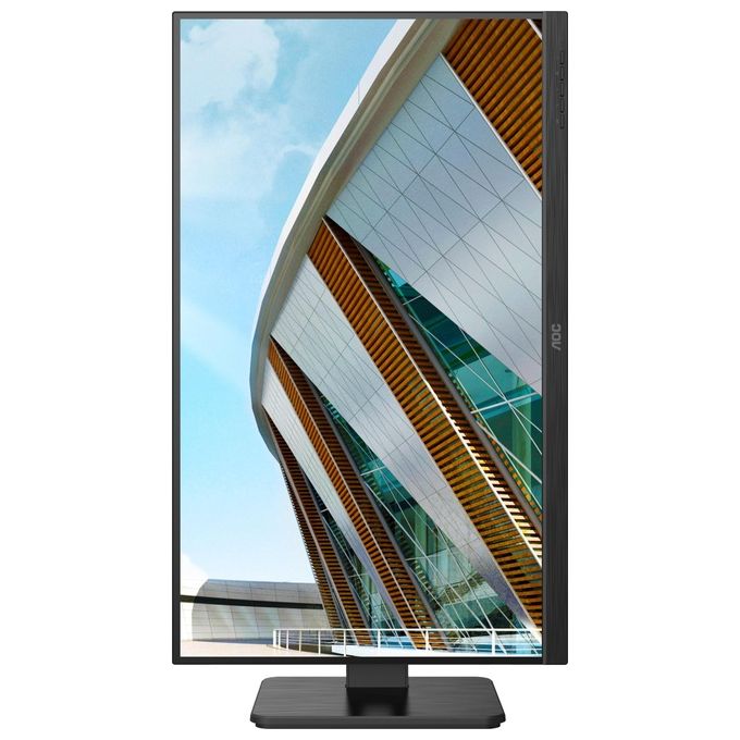 AOC 24P2QM P2 Monitor PC 23.8'' Full HD 1920x1080 VA LED 75Hz 4ms Hub USB 3.2 Adaptive Sync colore Nero