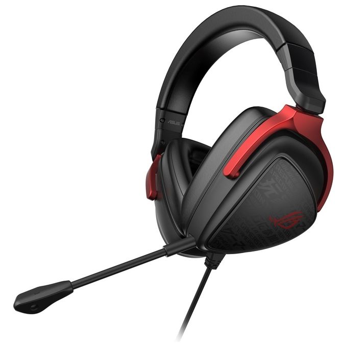 ASUS 90YH03JC-B1UA00 ROG Delta S Core Auricolare Cablato Gaming con Microfono Jack 3.5 mm Surround Virtuale 7.1 colore Nero