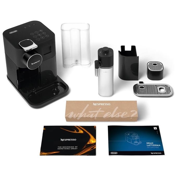 De'Longhi EN640.B Gran Lattissima Macchina da caffe' a capsule Nespresso 1 L 19 bar 1400 W autopulizia colore Nero