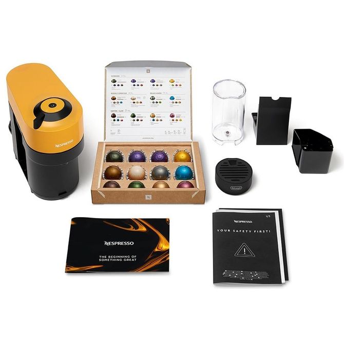 De'Longhi NESPRESSO ENV90.Y Macchina da caffe' a capsule 0,56 L 1260 W Wi-Fi colore Giallo