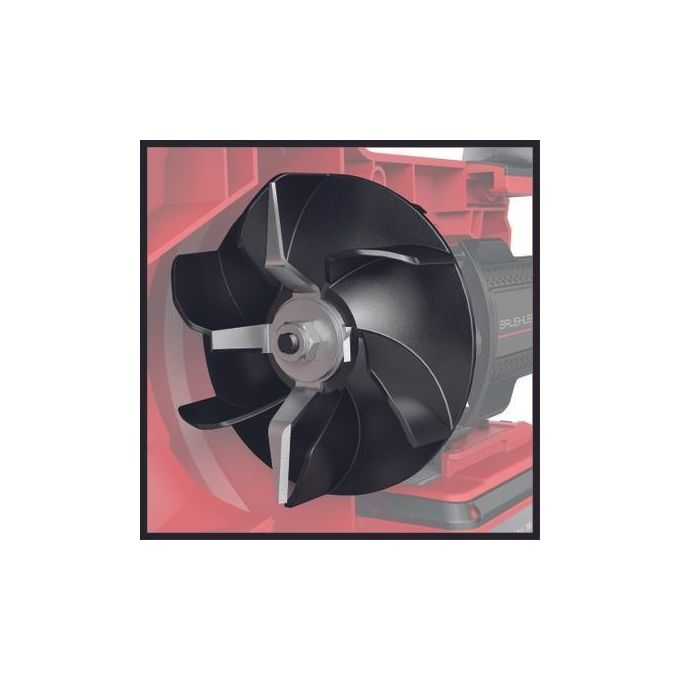 Einhell VENTURRO 18-210 Aspiratore Soffiatore Foglie a Batteria 18V 500 m³-h 210 km-h Sacco 45 l colore Nero Rosso
