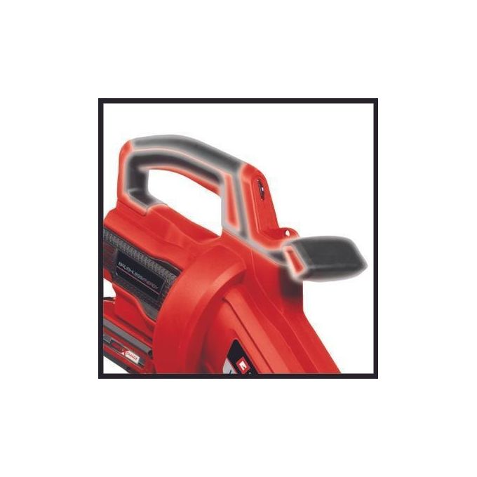 Einhell VENTURRO 18-210 Aspiratore Soffiatore Foglie a Batteria 18V 500 m³-h 210 km-h Sacco 45 l colore Nero Rosso