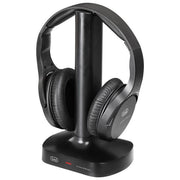Trevi FRS1480R Cuffia a Padiglione Wireless RF 2,4 GHz per TV Over-ear Portata 30 metri Batterie Ricaricabili