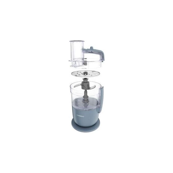 Kenwood FDP22.130GY MultiPro Go Robot da cucina multifunzione 650 W ciotola 1.3 L 2 velocita' tritare affettare grattugiare colore Grigio