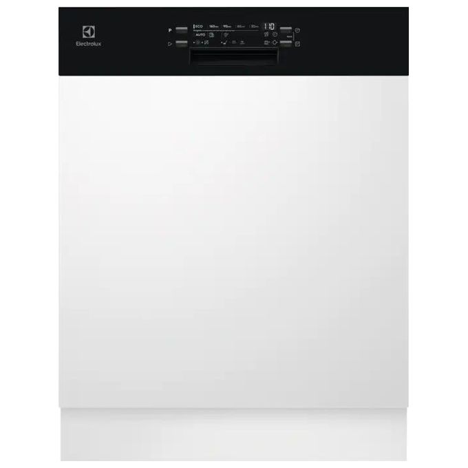 Electrolux EEA47201IK Lavastoviglie Incasso Parziale 13 coperti Classe E AirDry Motore Inverter 44 dB (82x60x55 cm) colore Nero