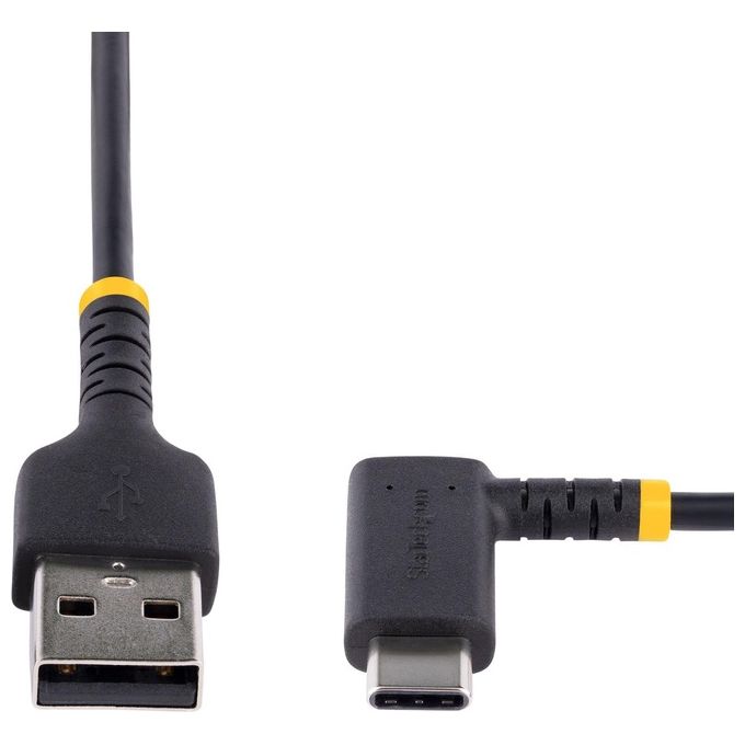 Startech.com Cavo da Usb-A a Usb-C a 90° da 15cm Nero