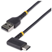 Startech.com Cavo da Usb-A a Usb-C a 90° da 15cm Nero