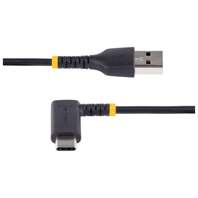 Startech.com Cavo da Usb-A a Usb-C a 90° da 15cm Nero