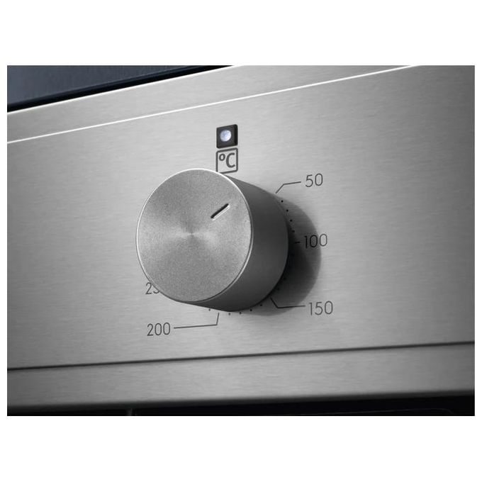 Electrolux EOH2H00BX Serie 300 Forno da incasso Elettrico Multifunzione 58 L Classe A AquaClean Grill Ventilato (59x59x56 cm) colore Acciaio Inox