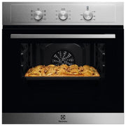 Electrolux EOH2H00BX Serie 300 Forno da incasso Elettrico Multifunzione 58 L Classe A AquaClean Grill Ventilato (59x59x56 cm) colore Acciaio Inox