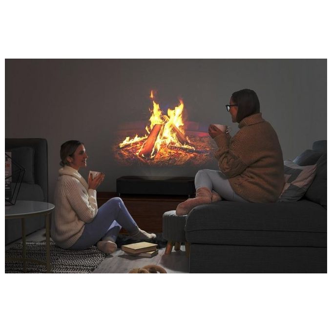 Epson EH-LS800B Videoproiettore a raggio ultra corto 4K+ 4000 ANSI lumen 3LCD con Smart TV Android colore Nero